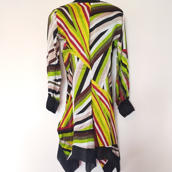 Hurry! Store Close Next Week!! MISSONI SILK DRESS 46 - Picture 4 of 6